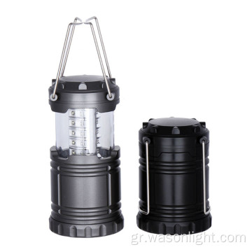 Τακτική όπως φαίνεται στην τηλεόραση 145 Lumens Lantern Φορητά LED LIDE FOLDable Camping Lamp